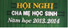 Kế hoạch hoạt động của Ban đại diện CMHS nhà trường năm học 2013-2014