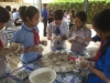 Chuyển giao kĩ thuật làm bánh trung thu cho các bạn trường TH&THCS Tả Phời