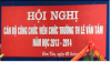 Hội nghị cán bộ công chức, viên chức trường TH Lê Văn Tám