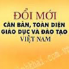 Cuộc cách mạng về tư duy và hành động giáo dục