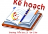 KẾ HOẠCH HOẠT ĐỘNG HÀNG TUẦN